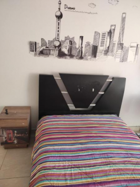 Habitación con baño privado en Zona Rosa